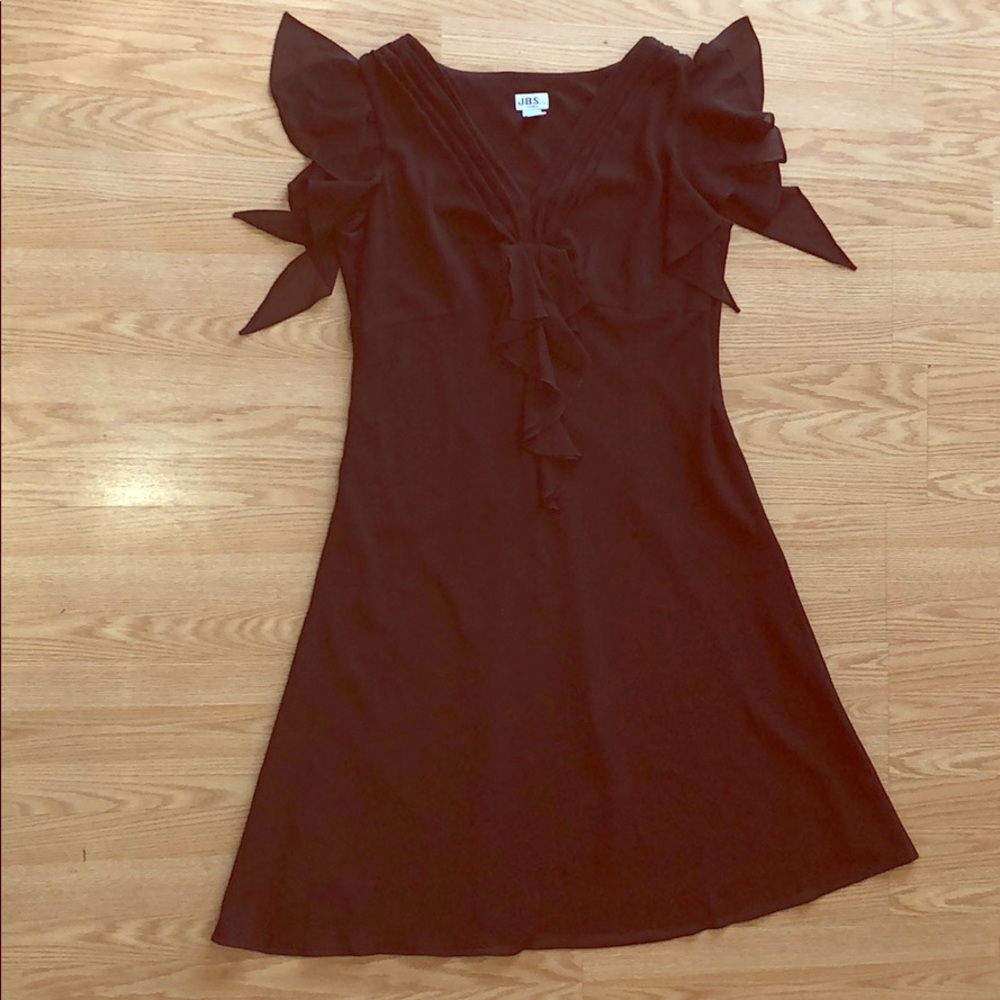 A beautiful deep brown event dress